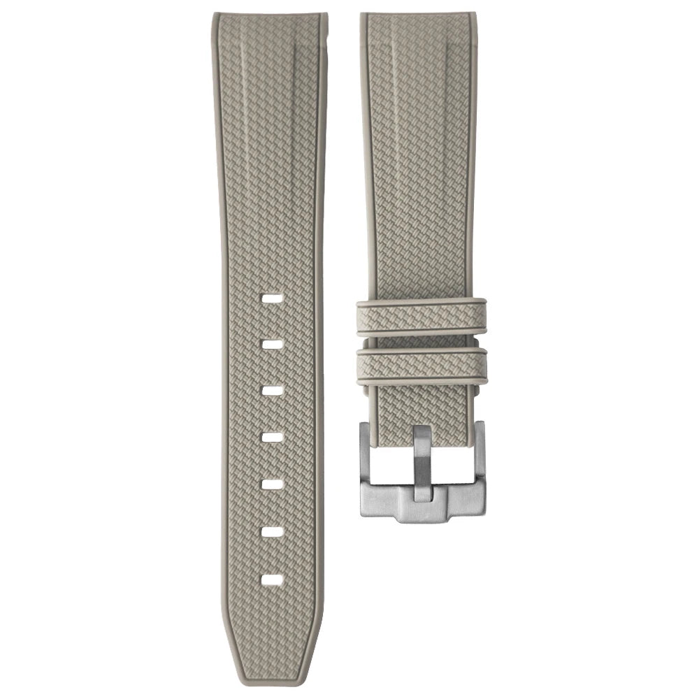 20mm Rubber Watch Strap for Tissot IWC Seiko 5 Hamilton Certina Oris Khaki Blue Brown Curved End 19mm Silicone Dive Watch Band