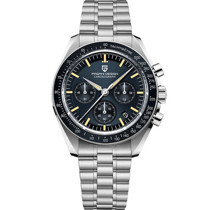 Orologio da uomo Moon 40mm con cronografo al quarzo - PAGANI DS N Tribute CK2998 Retro Sport