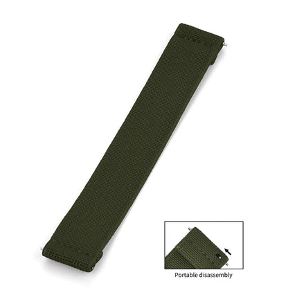 High Quality Parachute Elastic Nylon Watch Straps Quick Release 18/19/20/21/22mm Watch Bands Smartwatch Fabric Unisex Straps
