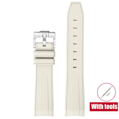Diving Strap for Omega X Swatch, 20mm, MoonSwatch Joint, for Men and Women, Peripheral, Curved End, TPU Rubber Strap for Rolex, Watch Strap Tools