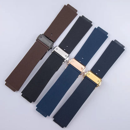 13x20 16x21 16x23 19x26mm pour Hublot Big Bang classique Fusion Bracelet de montre élastique homme femmes Bracelet accessoires de remplacement