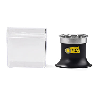Lente d'ingrandimento per la riparazione di orologi 5X 10X 20X Strumento portatile Lente d'ingrandimento monoculare Strumento per gioiellieri Lente d'ingrandimento Strumenti