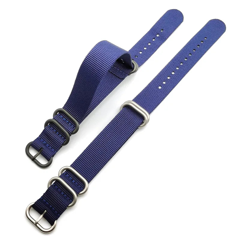 Thick NATO Nylon Watch Strap, 20mm 22mm, Canvas, Men's Watch Chain, Submariner Watch Strap Accessories