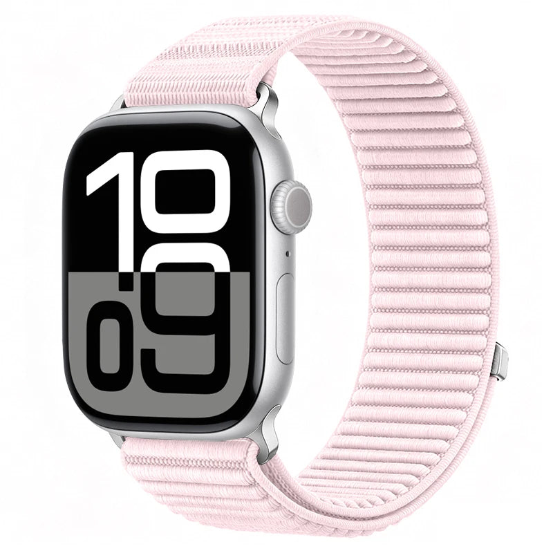 Correa deportiva de nailon con hebilla para Apple Watch de 46 mm 44 mm 40 mm 42 mm 45 mm 41 mm, correa para iWatch serie 11 SE 10 9 8 7 Ultra 3