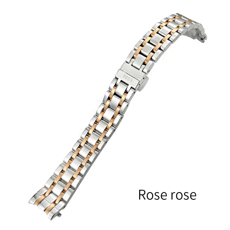 316L Stainless Steel Watch Bracelet, 16mm, for Tissot T050 1853 T-LADY Dressport T 050217 T T T 050207 Solid Metal Watch Straps
