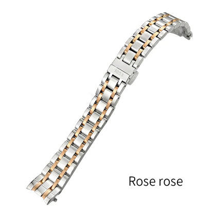316L Stainless Steel Watch Bracelet, 16mm, for Tissot T050 1853 T-LADY Dressport T 050217 T T T 050207 Solid Metal Watch Straps
