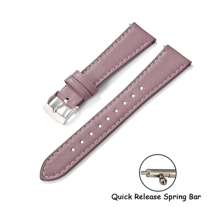 Cinturino in pelle 20mm 22mm a sgancio rapido universale orologio braccialetto in morbida pelle per uomo e donna per Omega Seiko Cartier