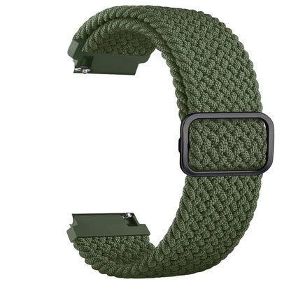 Bracelet tressé élastique 20mm/22mm, pour Garmin Forerunner 55 165 265 965 255 Active 5/Vivomove Trend/Vivoactive 5/Venu 3/2
