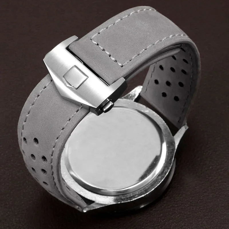 20mm 22mm 24mm Bracelet de montre en peau de vache pour Tag Heuer Carrera Monaco série Bracelet remplacer pour Bracelet de montre intelligente universel
