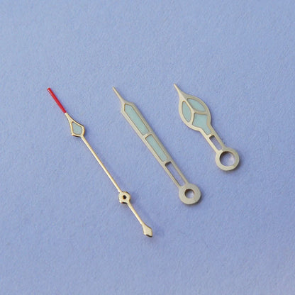 Gold Cathedral Watch Hands, 7S26, NH35, NH36