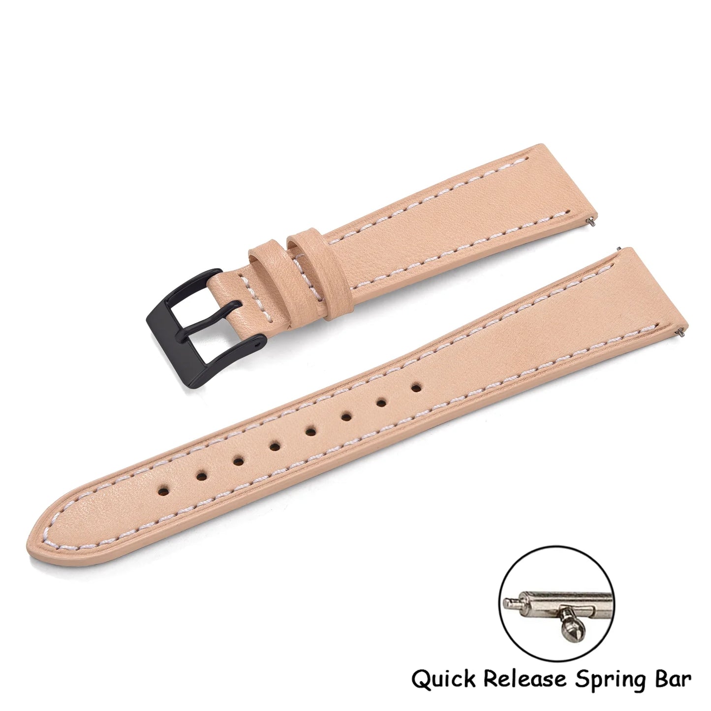 Cinturino in pelle a sgancio rapido, 18 mm, 20 mm, 22 mm, rosso, retrò, per orologi Omega, Cartier, Seiko, Tissot, DW, accessori da donna e da uomo