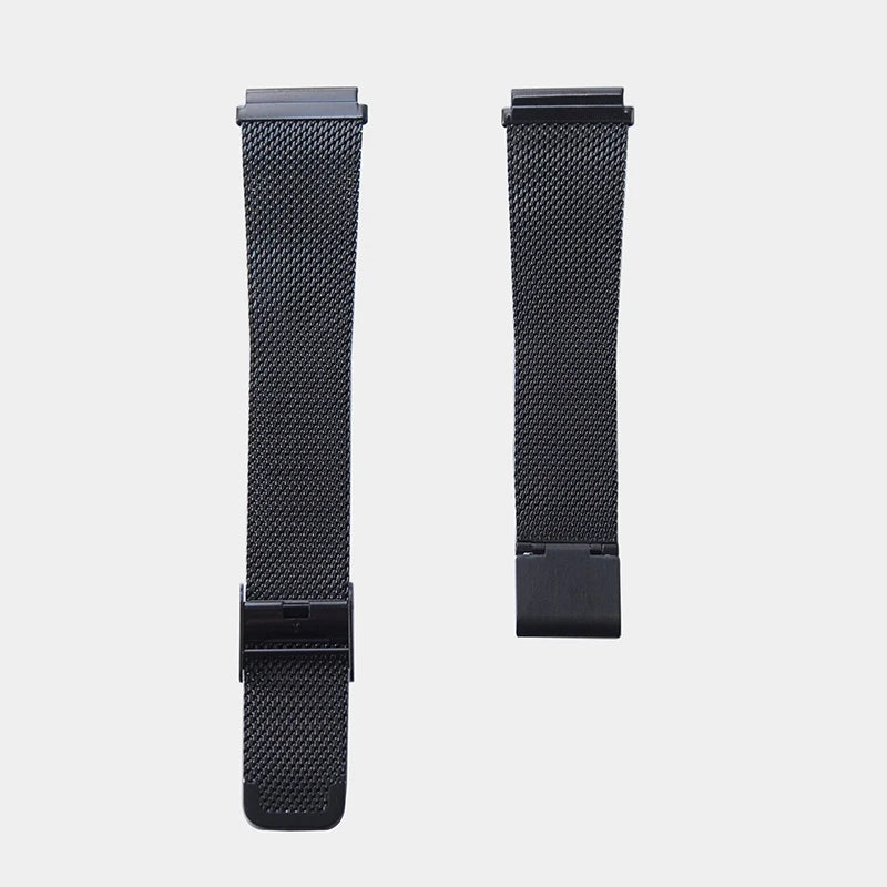 Bracelet de montre milanais en acier inoxydable, 18 mm, pour AQ-230 A158/A159 /A168/ F91