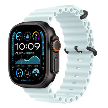 Bracelet Ocean pour Apple Watch Ultra 3 2, 49mm 46mm 44mm 40mm 45mm 41mm 42mm, Correa Bracelet iWatch Series 11 10 9 SE 8 7 6 5 4
