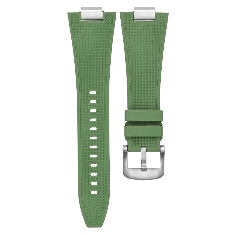 Bracelet de montre en Silicone 27mm pour Tissot PRX, Bracelet de montre FKM de haute qualité pour hommes