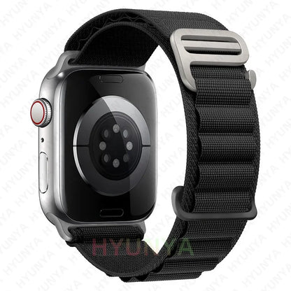 Cinturino per Apple Watch, bracciale alpino per cinturino Apple Watch Ultra 2 3, cinturino 45mm 49mm 42mm 46mm 44mm 41mm 40mm, cinturino Iwatch serie 11 9 8 7 SE 10