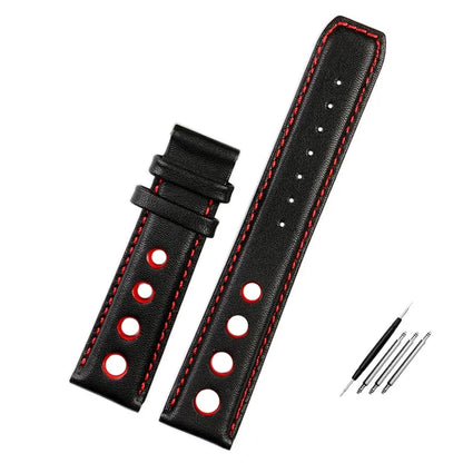 Bracelet en cuir véritable pour montre de sport Tissot 1853, Racing PRS516 T91 1853, couche supérieure en cuir de vache, 20mm, accessoires de bracelet Chopin