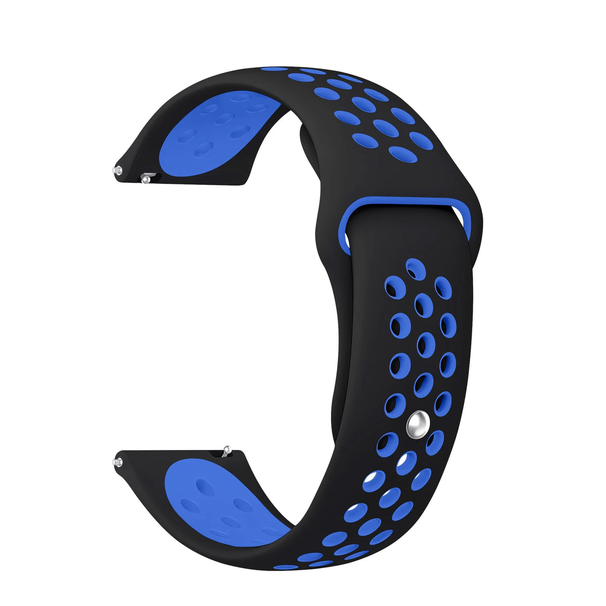 Cinturino in silicone da 20 mm 22 mm, per Amazfit Bip 6 5/GTS 3/2/2e/GTS2 Mini/GTR 3 Pro/42 mm/47 mm/2/2e/Stratos 2/3 Pro Sport Correa