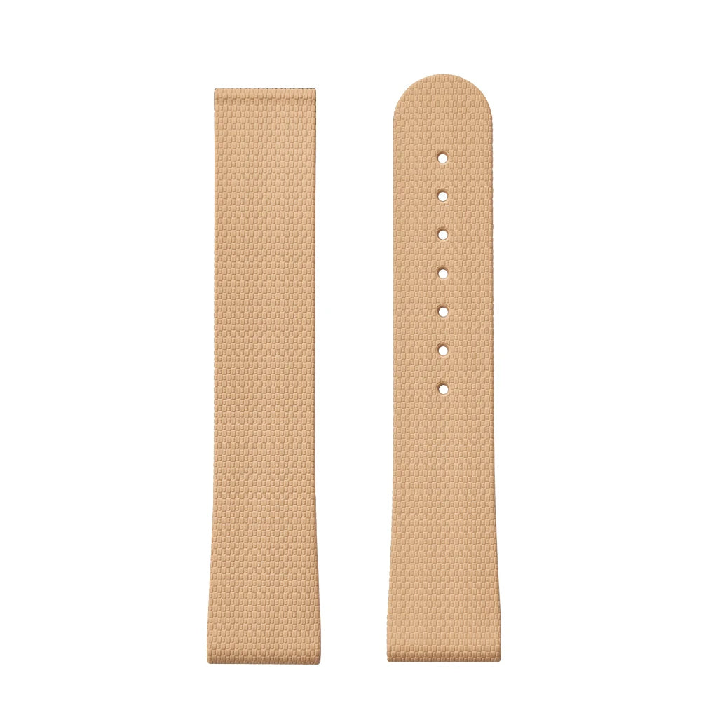 STAPELP suitable for Omega Swatch 20mm universal watch straps Black Blue FKM Rubber Quick Release Watch Band with Omega Folding Clasp