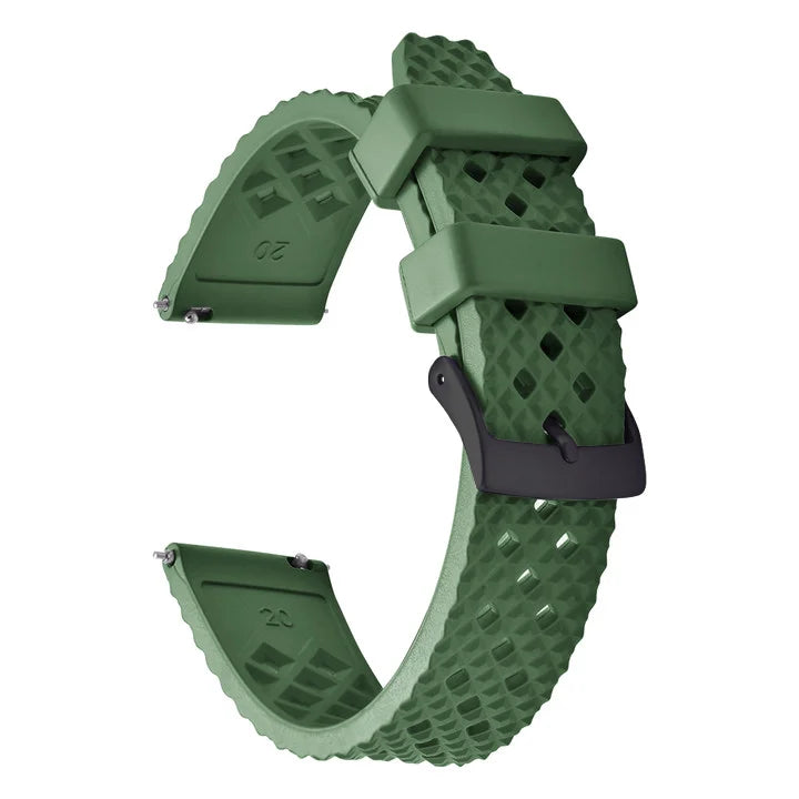 Cinturino per orologio Rapide Premium in gomma a nido d'ape - Universale