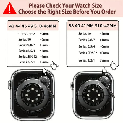 New Single Tour Midnight Blue Iwatch Strap for Apple Watch Ultra 1-3 Series 10 9 8 7 6 5 4 Band 46MM 45mm 44mm 41mm 40mm 49MM