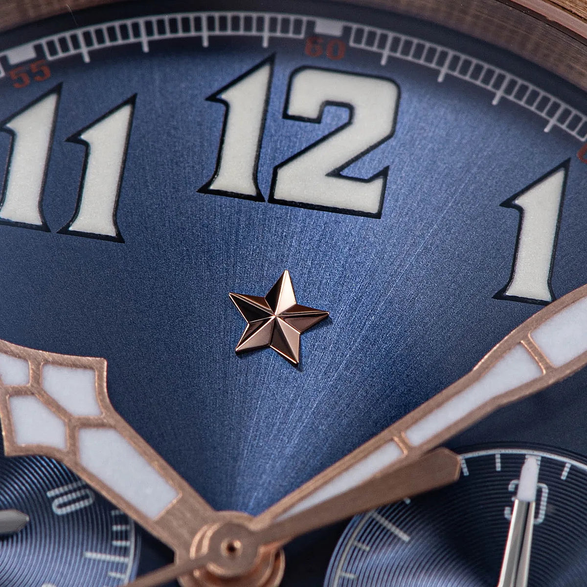 Orologio cronografo/automatico da uomo Sugess ST1901 in bronzo