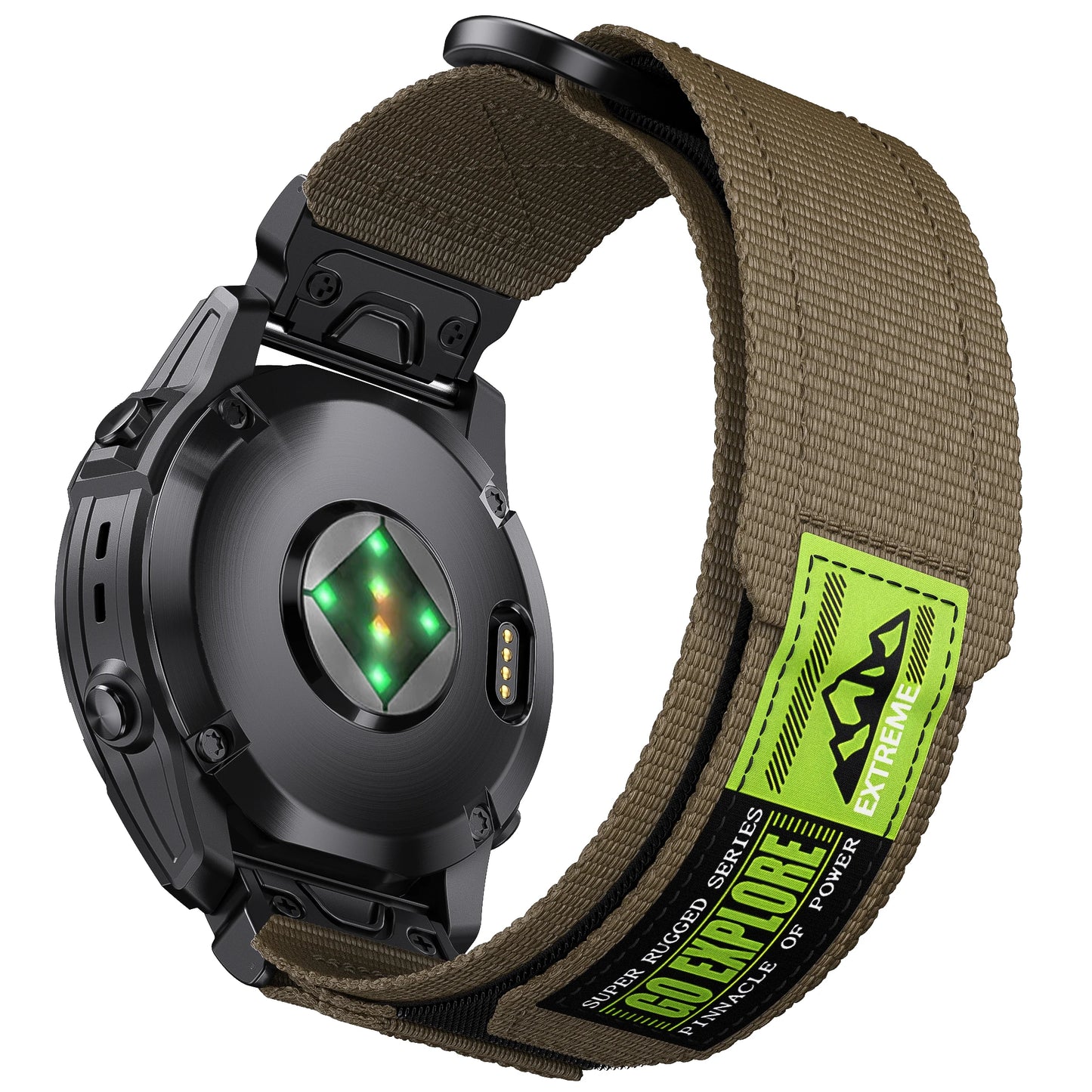 Cinturino per orologio in Velcro QuickFit da 22 mm 26 mm per Garmin Fenix E 8 7 7X 6 6X Pro 5 5X, Epix 2 Pro, Instinct 3 2, Forerunner 955 945