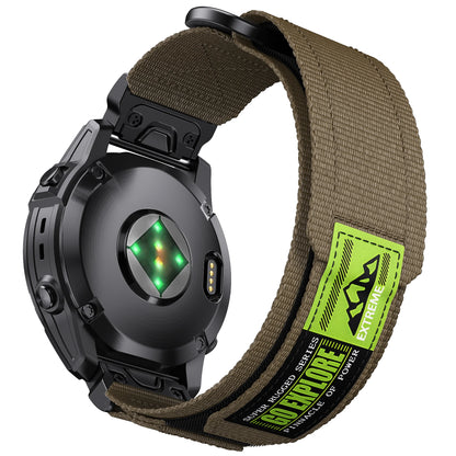 Cinturino per orologio in Velcro QuickFit da 22 mm 26 mm per Garmin Fenix E 8 7 7X 6 6X Pro 5 5X, Epix 2 Pro, Instinct 3 2, Forerunner 955 945