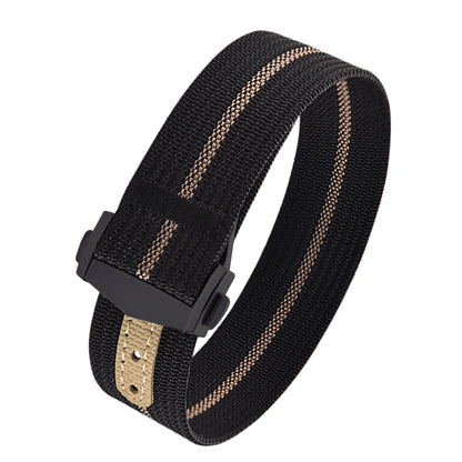 Canvas and Nylon Watch Strap, 18-20-22mm, for Omega X Swatch MoonSwatch for Seiko Men Women Sport, Waterproof, Folding Buckle