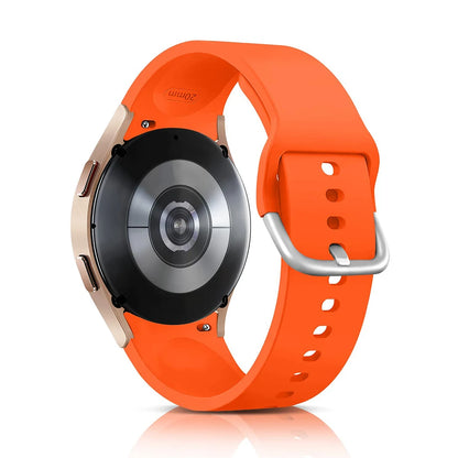 Bracelet en Silicone pour Samsung Galaxy Watch 7 6 5 4 44mm 40mm pro 45mm Sport 20mm Bracelet de montre Galaxy Watch6 Classic 43mm 47mm