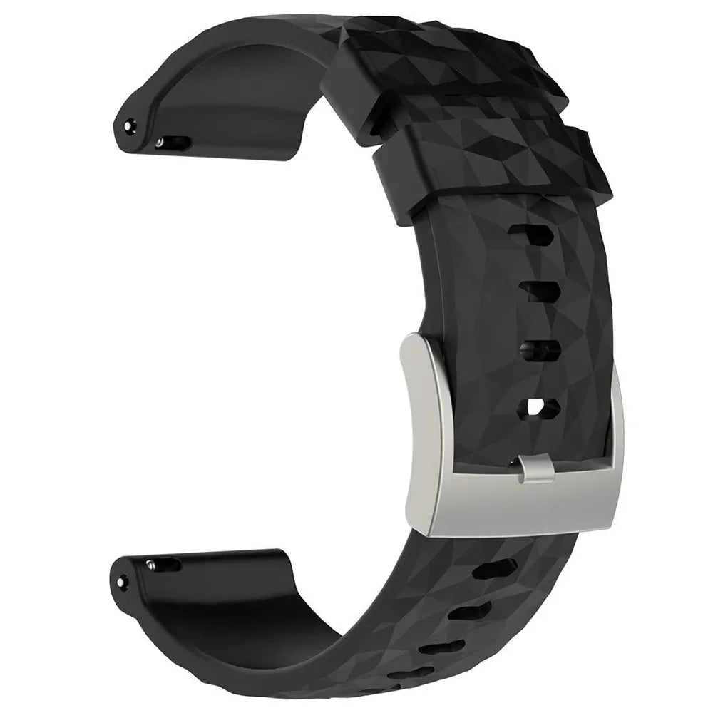 Suunto 9 Spartan outdoor HR bracelet, compatible with motorcycle electronic accessories, silicone material, durable and versatile