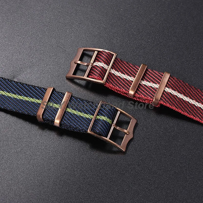 Cinturino militare in nylon da 20 mm 22 mm, cinturino in tela premium per Tudor Army, cinturini in tessuto Seiko per Rolex, cinturini per uomo e donna