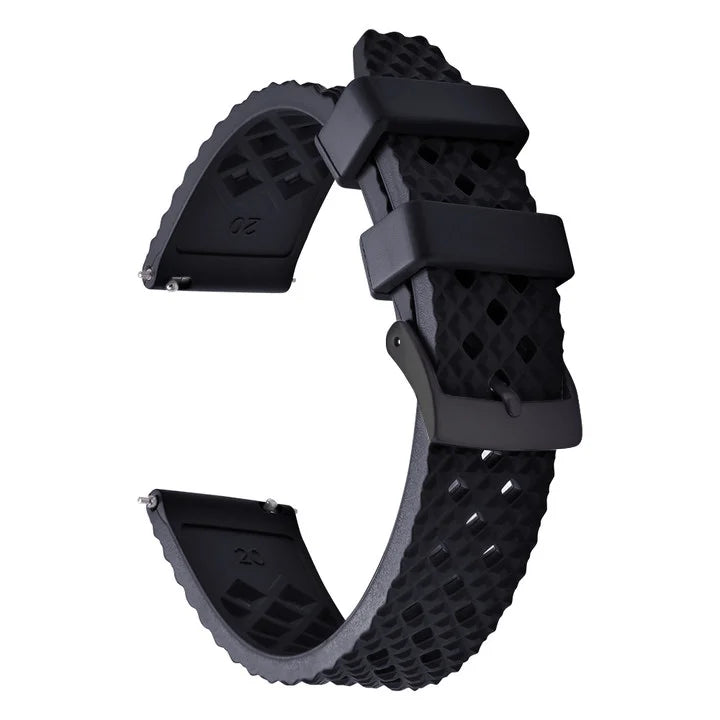 Cinturino per orologio Rapide Premium in gomma a nido d'ape - Universale