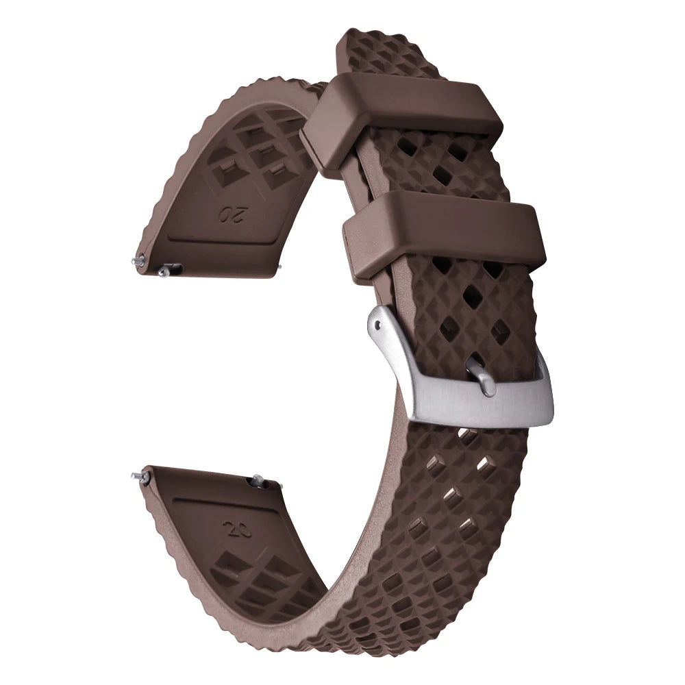 Cinturino per orologio Rapide Premium in gomma a nido d'ape - Universale