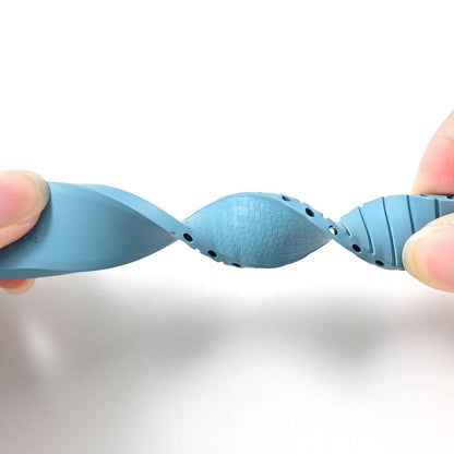 Bracelet de montre en caoutchouc Premium - Boucle Silver, Gold ou Noir