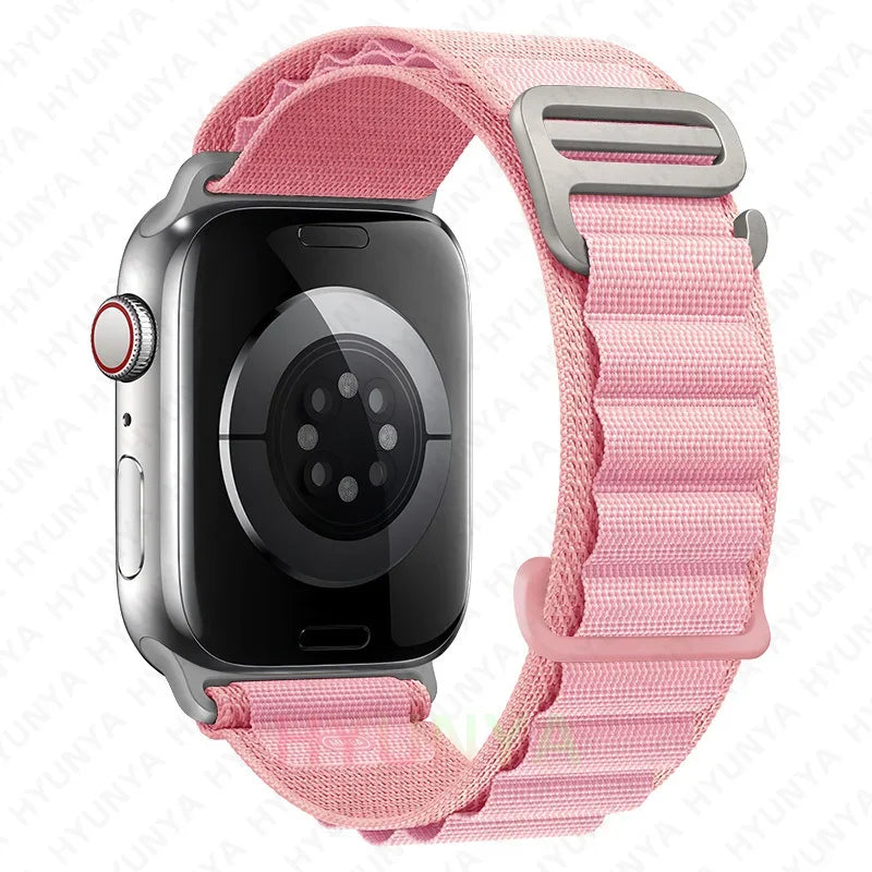 Cinturino per Apple Watch, bracciale alpino per cinturino Apple Watch Ultra 2 3, cinturino 45mm 49mm 42mm 46mm 44mm 41mm 40mm, cinturino Iwatch serie 11 9 8 7 SE 10