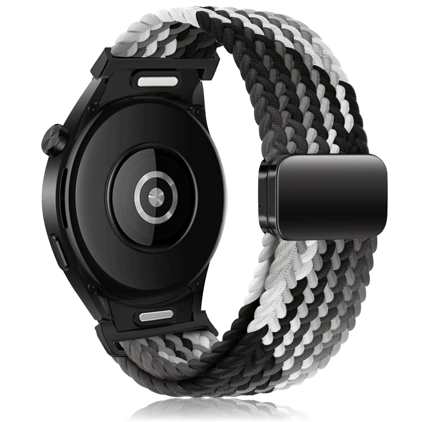 Bracelet sans espaces pour Samsung Galaxy Watch 6 4 classic/5 pro 47mm 43mm 44mm 40mm bracelet tressé magnétique Galaxy watch6 watch4