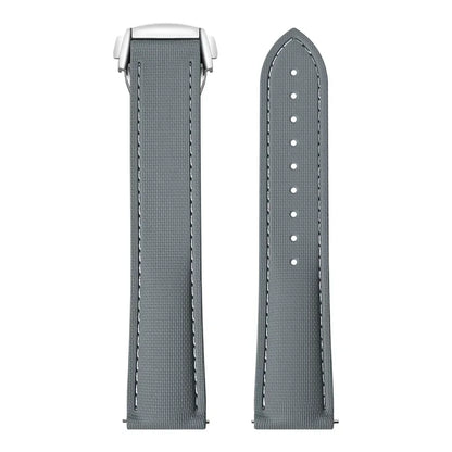 Cinturino in gomma fluorurata per Omega Seamaster 20mm 21mm 22mm FKM, cinturino universale a sgancio rapido, accessori per Rolex e Tudor