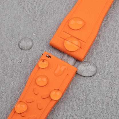 Universal Accessories, FKM Fluoro Rubber Watch Strap for IWC, Strap for Big Pilot Portofino TOP GUN, Dustproof Strap 20/21/22mm