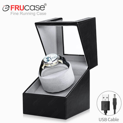 [Newly Upgraded] FRUCASE PU Automatic Watch Winder, Watch Box, Automatic Watch Winder, Automatic Watch Box, Automatic Watch Winder