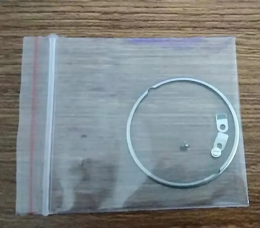 Bague d'espacement de mouvement en acier avec 2 vis et languettes de montage, pièce de rechange de réparation de montre, 2824, 2836, T2495