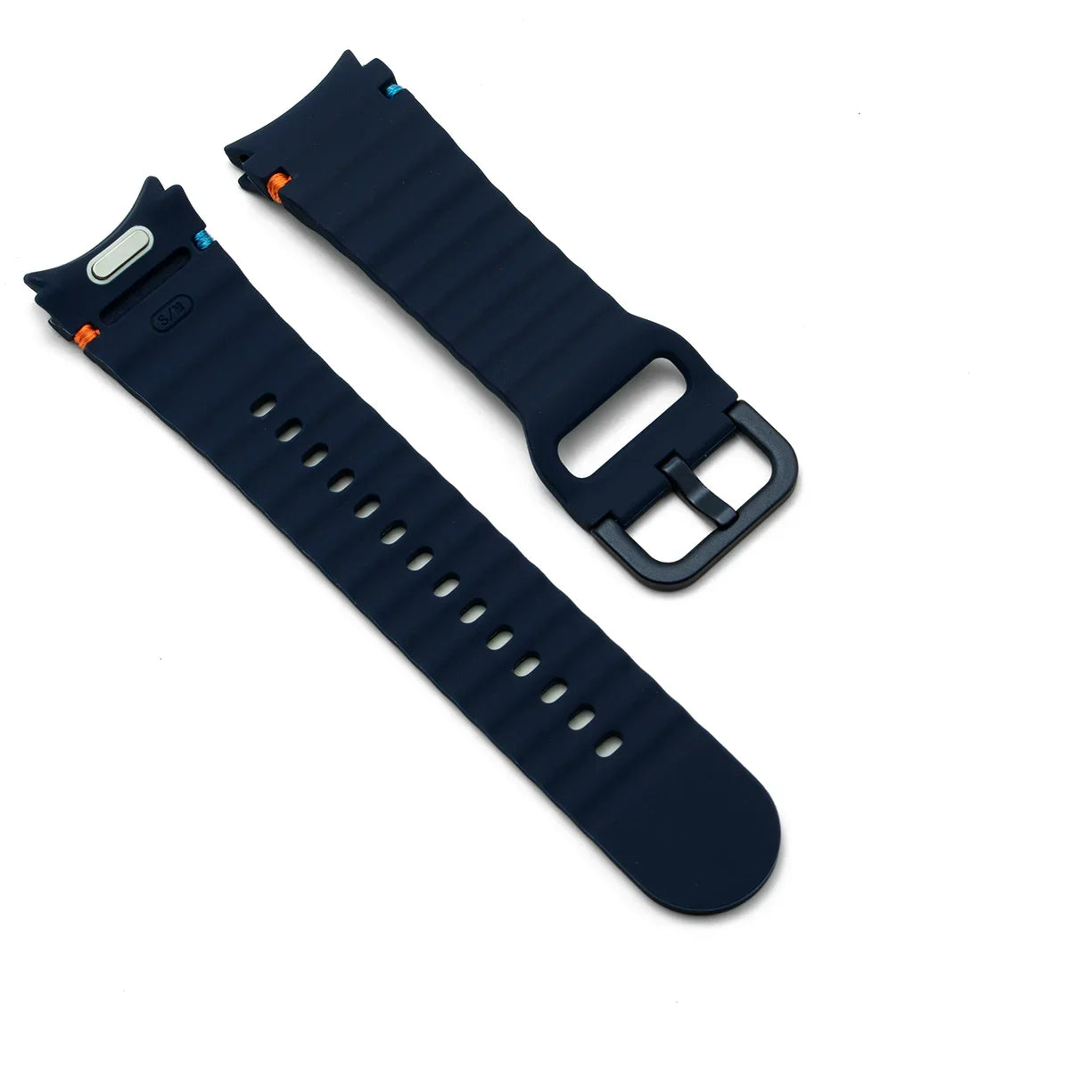 Cinturino originale in silicone senza spazi, regolazione rapida, per Samsung Galaxy Watch 7 6 5 4 40mm 44mm, 5Pro 45mm 6 Classic 43mm 47mm