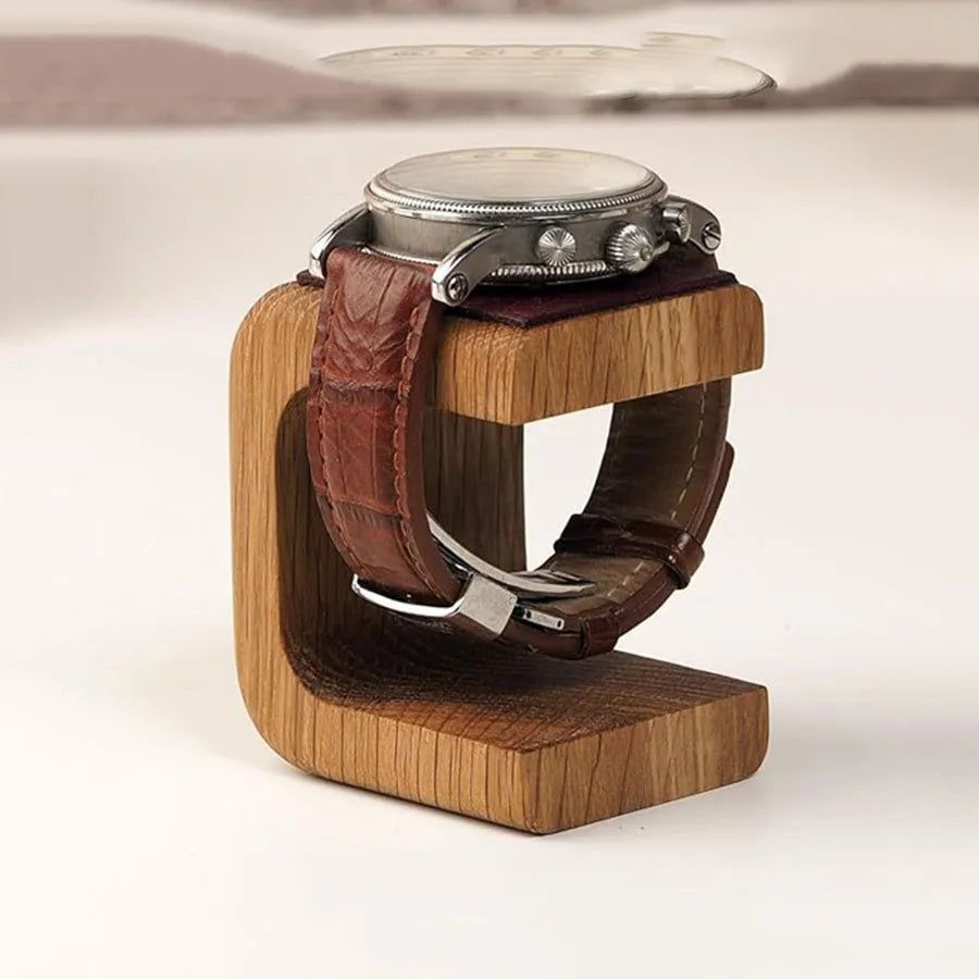 Support de montre en bois, organisateur de bijoux, présentoir pour Bracelet, bague, présentoir de montre en bois massif