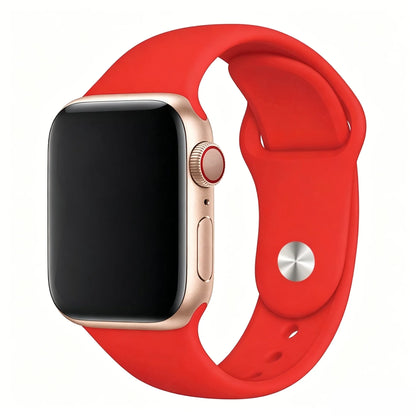 Bracelets en silicone pour Apple Watch, 44mm, 40mm, 45mm, 41mm, 49mm, 46mm, 42mm, correa, série iwatch 11, 10, 7, 8, se, 9, ultra, 2, 3