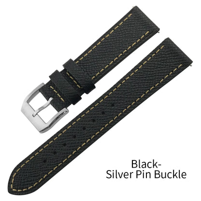 Bracelet de montre en cuir de vache véritable à dégagement rapide, 20mm 21mm 22mm, pour IWC Pilot Oris Hamilton MIDO SEIKO SKX 5 Rolex