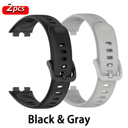 Bracelets d'origine pour Huawei Band 10 9 8 accessoires bracelet de remplacement bracelet en Silicone correa Huawei Band 10 9 8 bracelet NFC