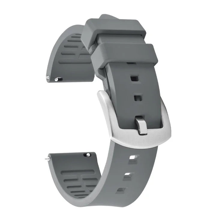 18/19/20/21/22/23/24mm FKM Rubber Watch Strap Diving Sports Quick Release Rubber Bracelet for Tissot/Seiko/Omega Watch Band