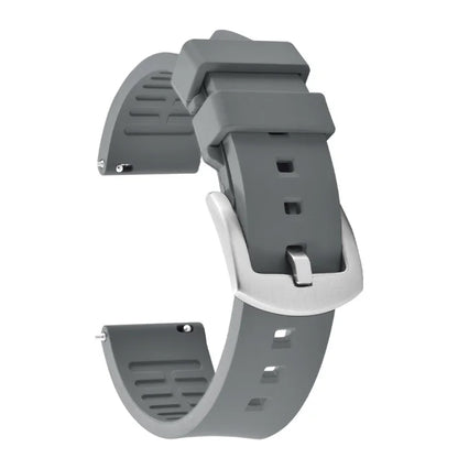 18/19/20/21/22/23/24mm FKM Rubber Watch Strap Diving Sports Quick Release Rubber Bracelet for Tissot/Seiko/Omega Watch Band