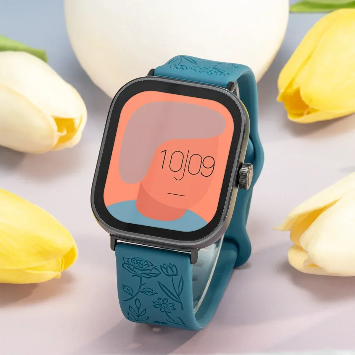 Carved Strap for Redmi Watch 6 5 4, Magnetic Silicone Bracelet for Redmi Watch 5 Active 3 Lite 5 Lite 3 Active