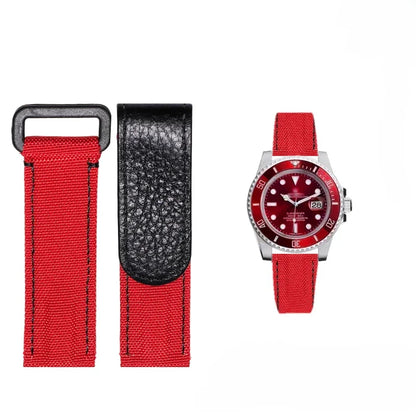 Hochwertiges Nylon-Uhrenarmband für Tudor/Omega/Rolex Daytona Water Ghost, aus Nylon-Canvas, 20 mm