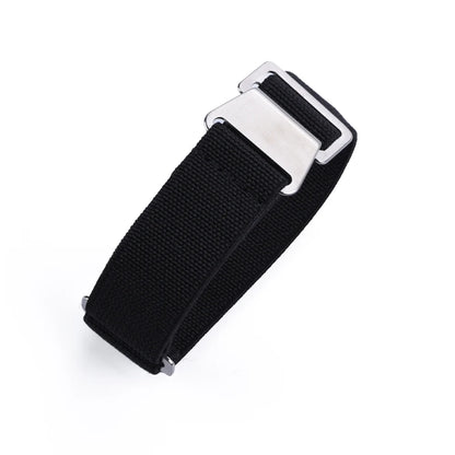 French Army Nylon Strap from the 60s, 20mm 22mm, for Parachute, Elastic, Nylon, Black, Blue, Green, Grey, Universal Fabric Watch Strap for Men